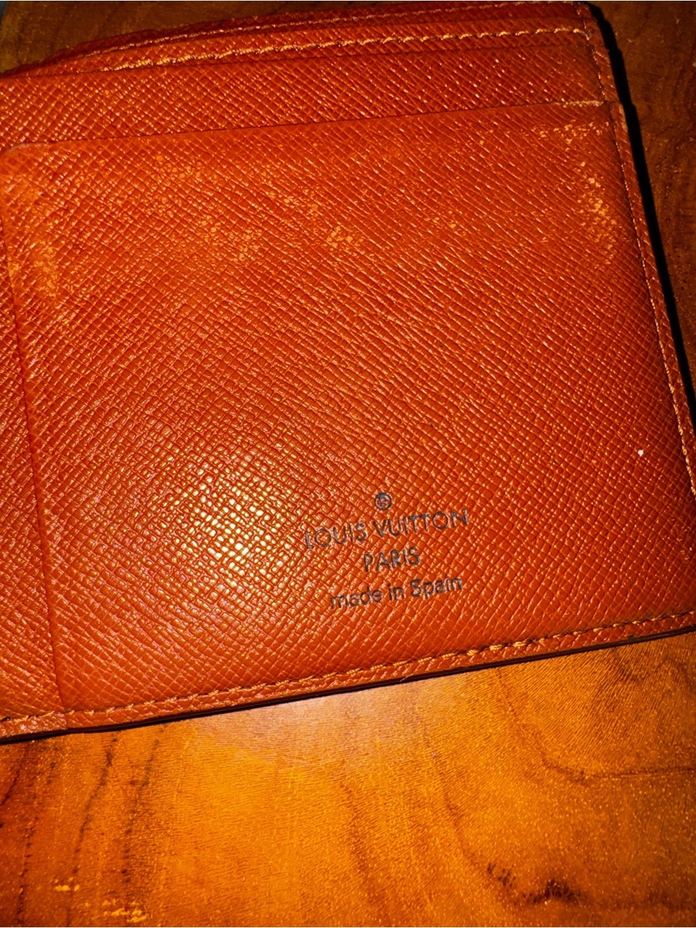 men’s monogram, brown bifold, wallet, vintage 1998 - Picture 13 of 16